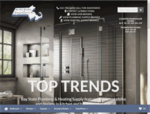 Tablet Screenshot of baystateplumbingsupply.com